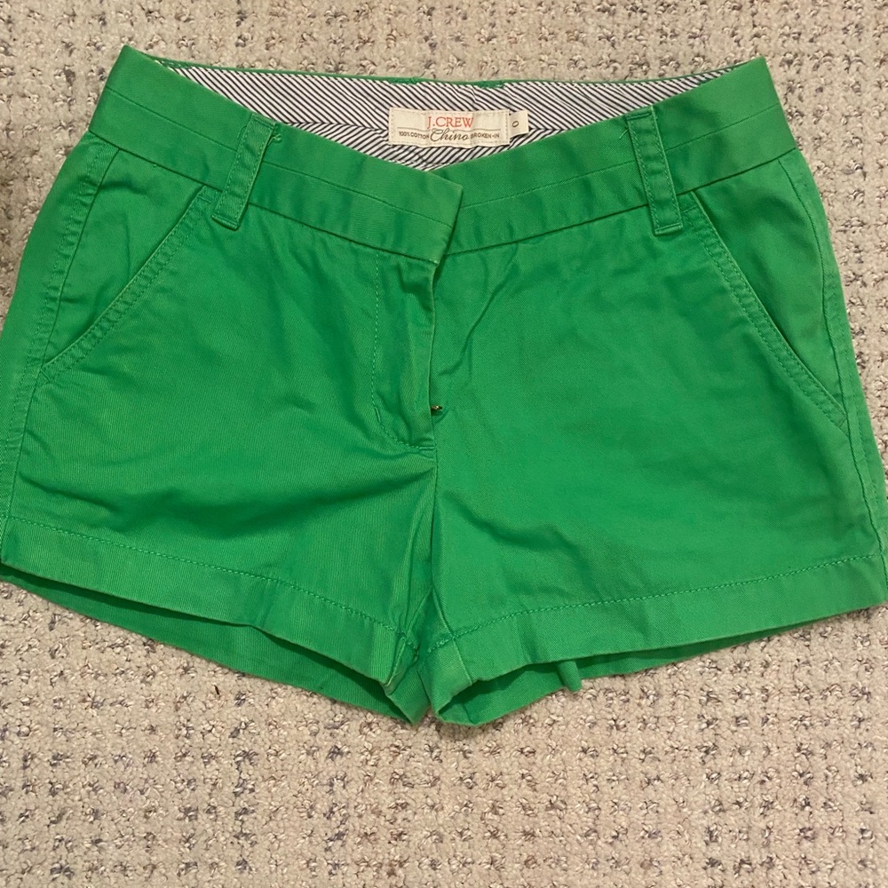 J. Crew chino shorts size 0